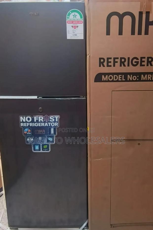 Mika 202litres No Frost Double Door Refrigerator M/Ka202l/Dd
