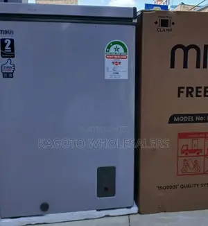 95 Litres Mika Deep Chest Freezer Silver M95fr