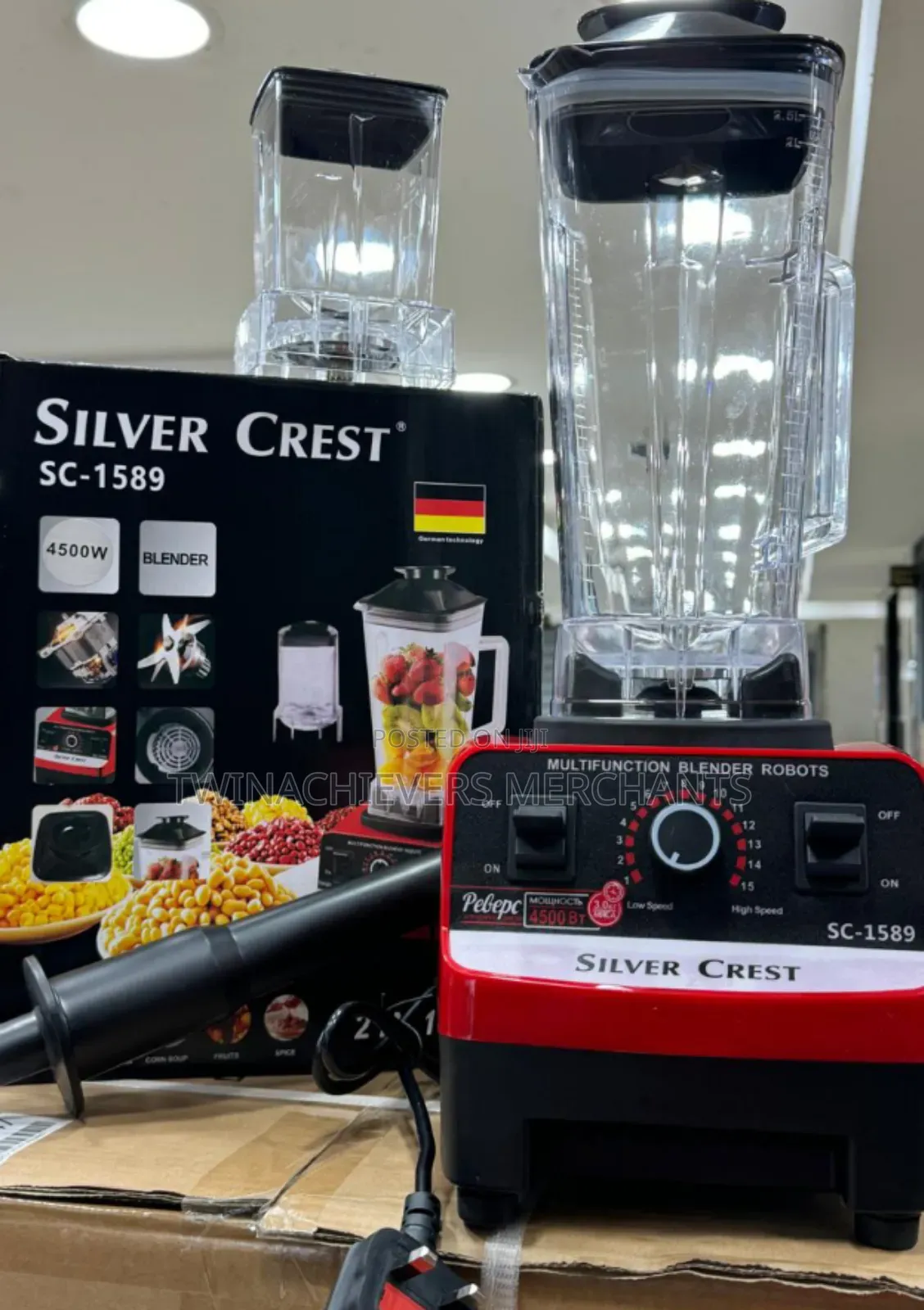 Commercial/Heavy Duty Silvercrest Blender