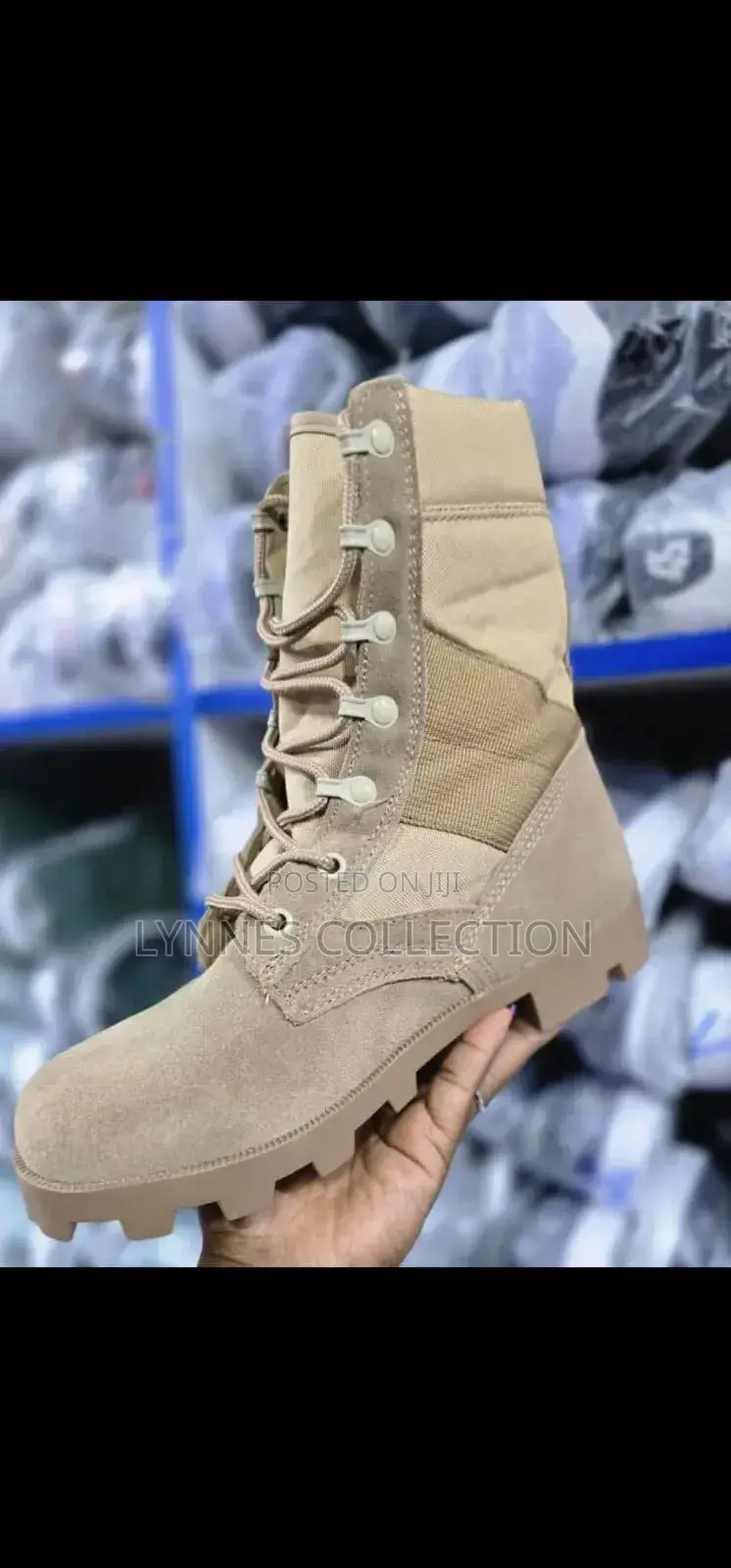 Tactical Millitary Combat Outdoor Boots With Zipper