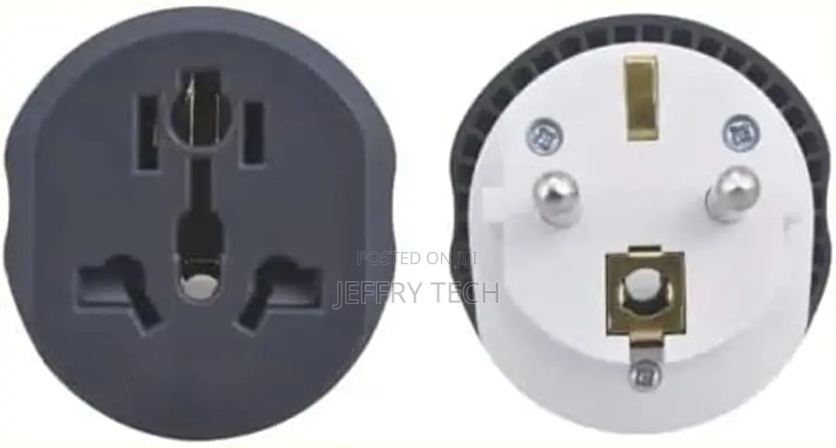 Power Plug Adapter - Power Adapter 220v / 16a - White - 3 Pc
