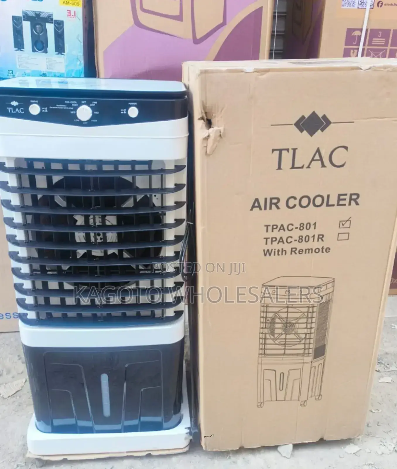 Tlac 50litres Air Cooler Machine Portable Cooled Tl50l