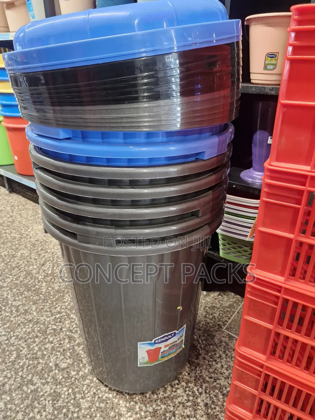 120l Kenpoy Storage Drum With Lid.