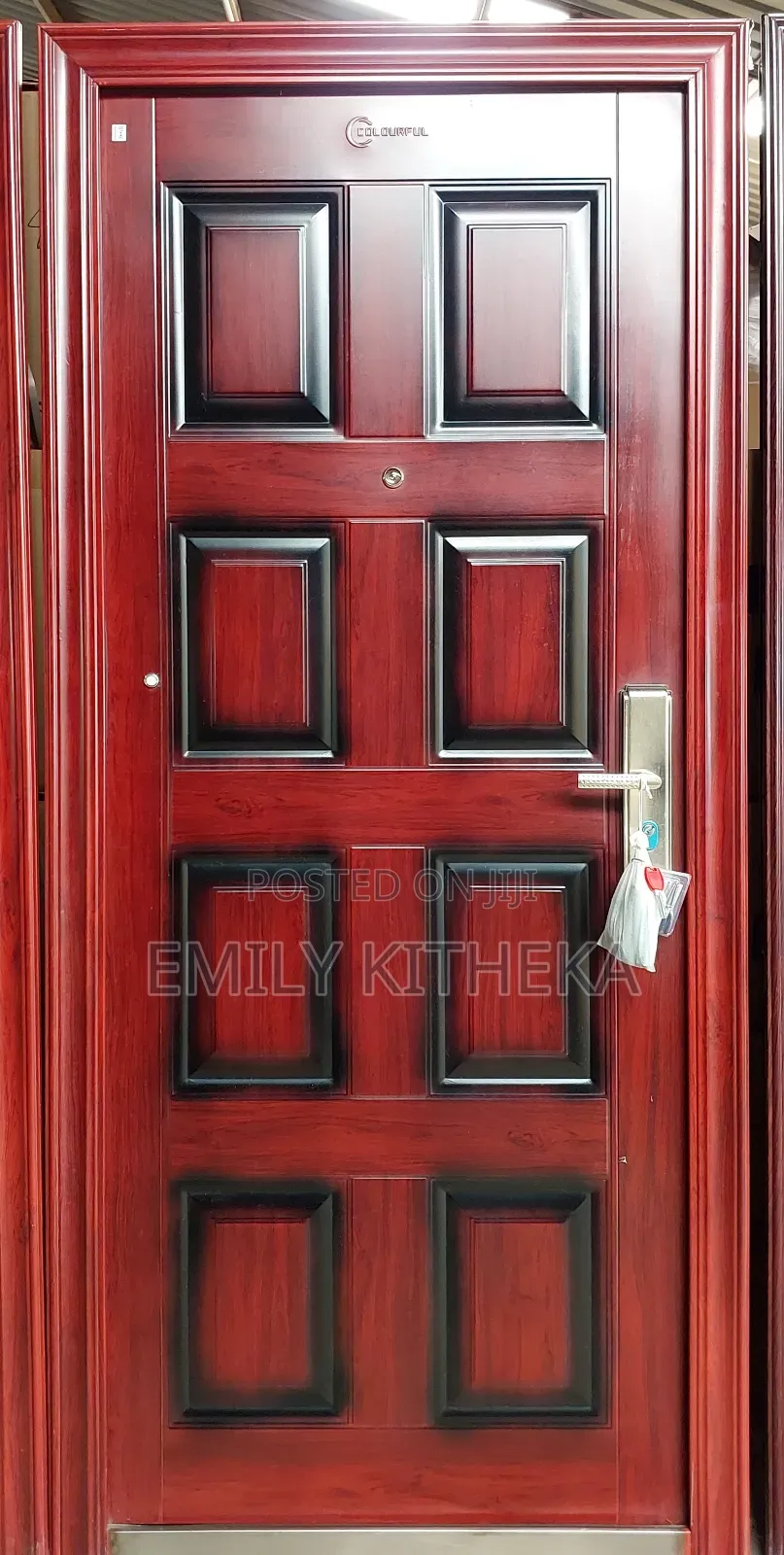 Imported Security Single Steel Door