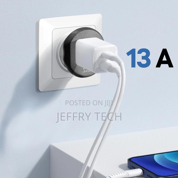 Blue Star Charger Adapter for Prise Uk 13a - thumbnail 4