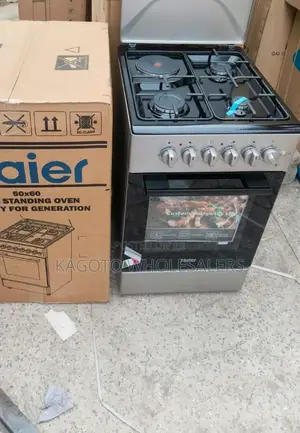 50*60 Haier 3 Gas + 1e Cooker With Electric Oven H3gc/E