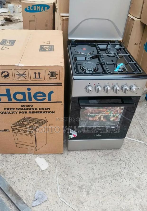 50*60 Haier 3 + 1e Cooker With Electric Oven H3gc/E