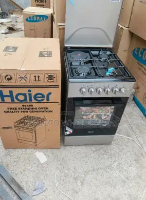50by60 Haier 3 Gas + 1e Cooker With Electric Oven H3gc/E