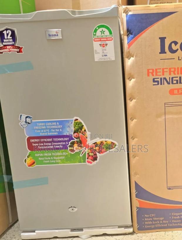90 Litres Icona Single Door Refrigerator Silver I90l/Sd
