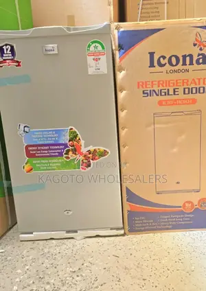 90l Icona Single Door Refrigerator Silver I90l/Sd