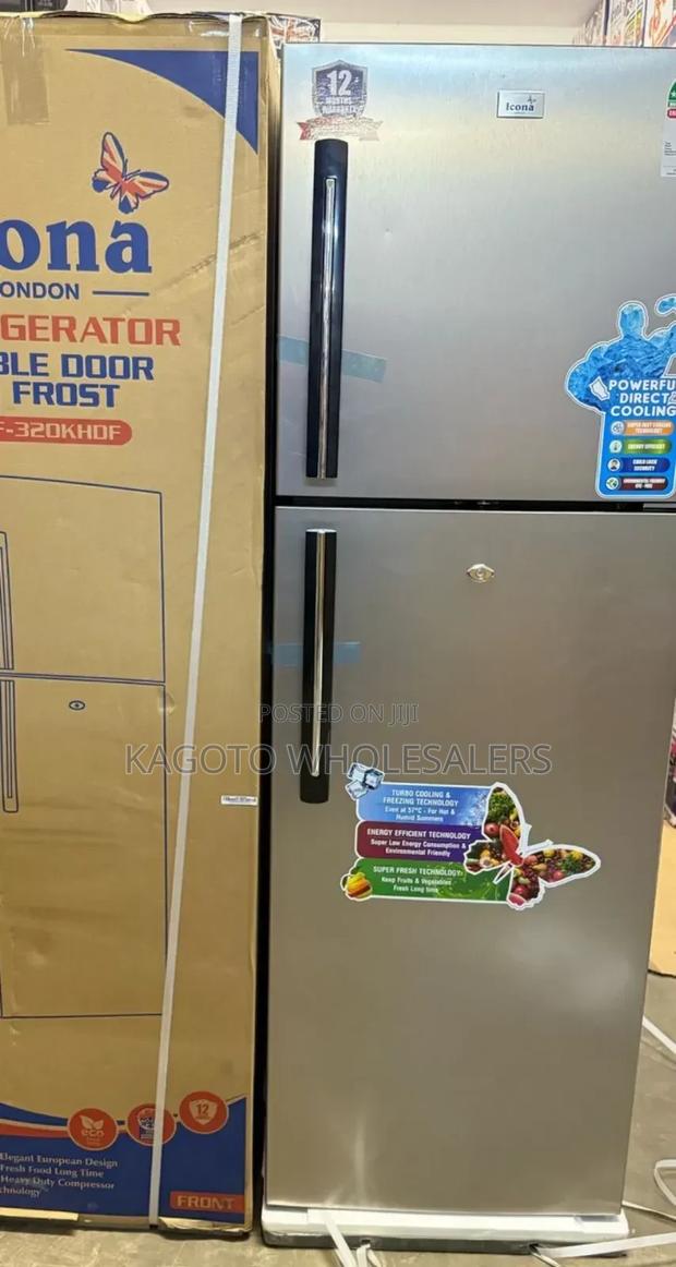 Icona 275 Litres No -Frost Double Door Refrigerator F275/Dd