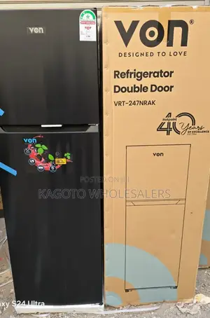 Von 247 Litres Nofrost Two Door Refrigerator Vr/247f