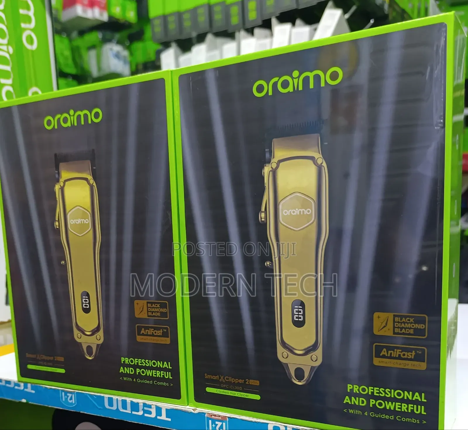 Oraimo Smart Clipper 2 Gold Professional Hair Clipper