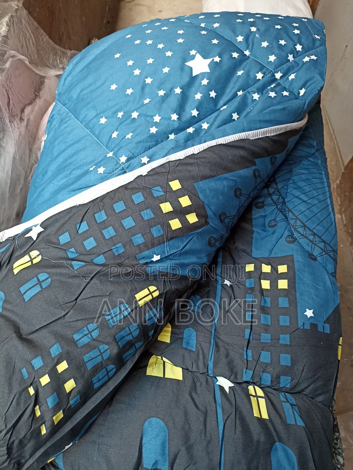 Binded Duvets 5*6
1bedsheet 
Pillowcases