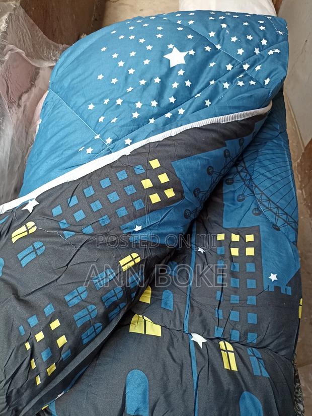 Binded Duvets 5*6
1bedsheet 
Pillowcases
