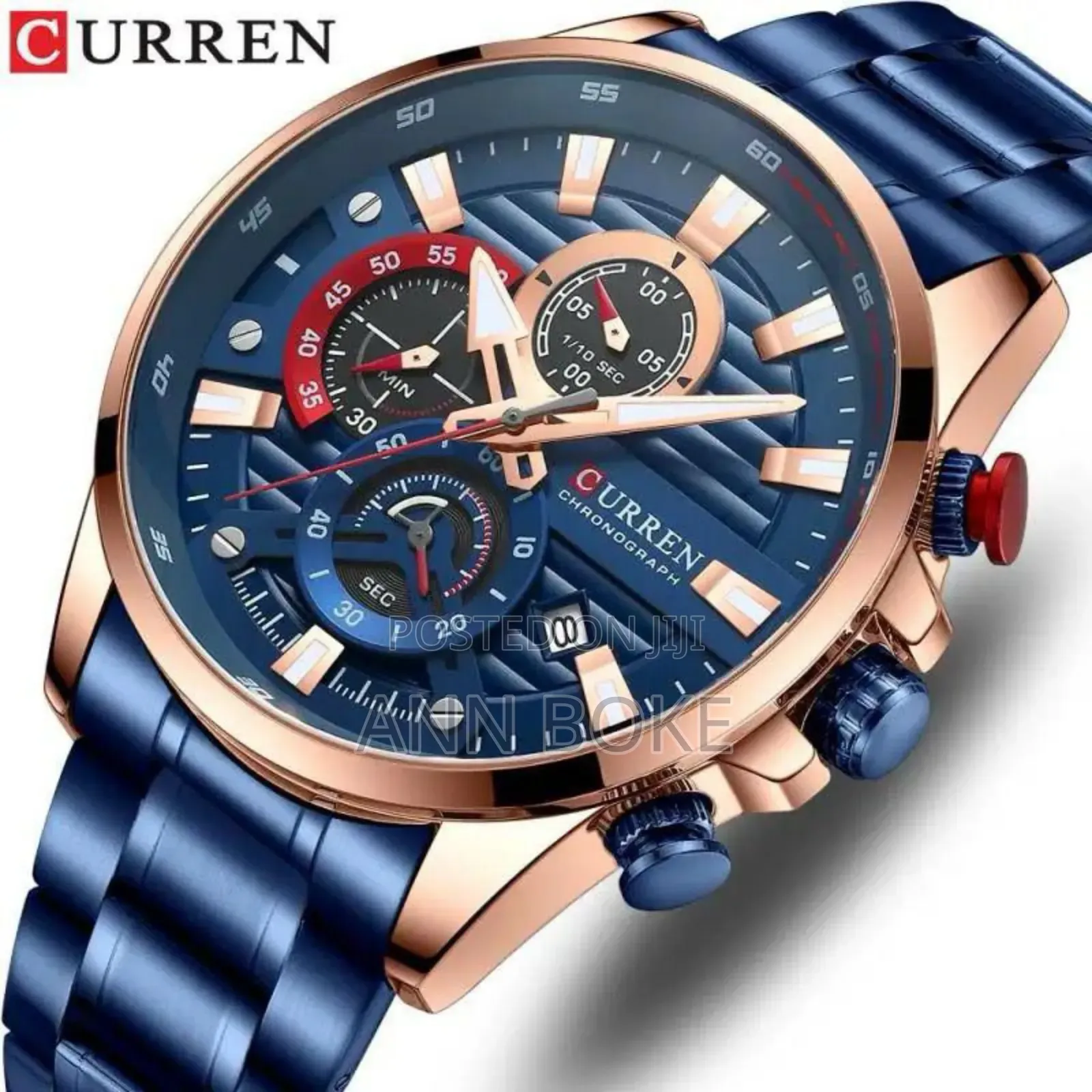 Curren Gents #8415 Water Resistant
Battery Powered