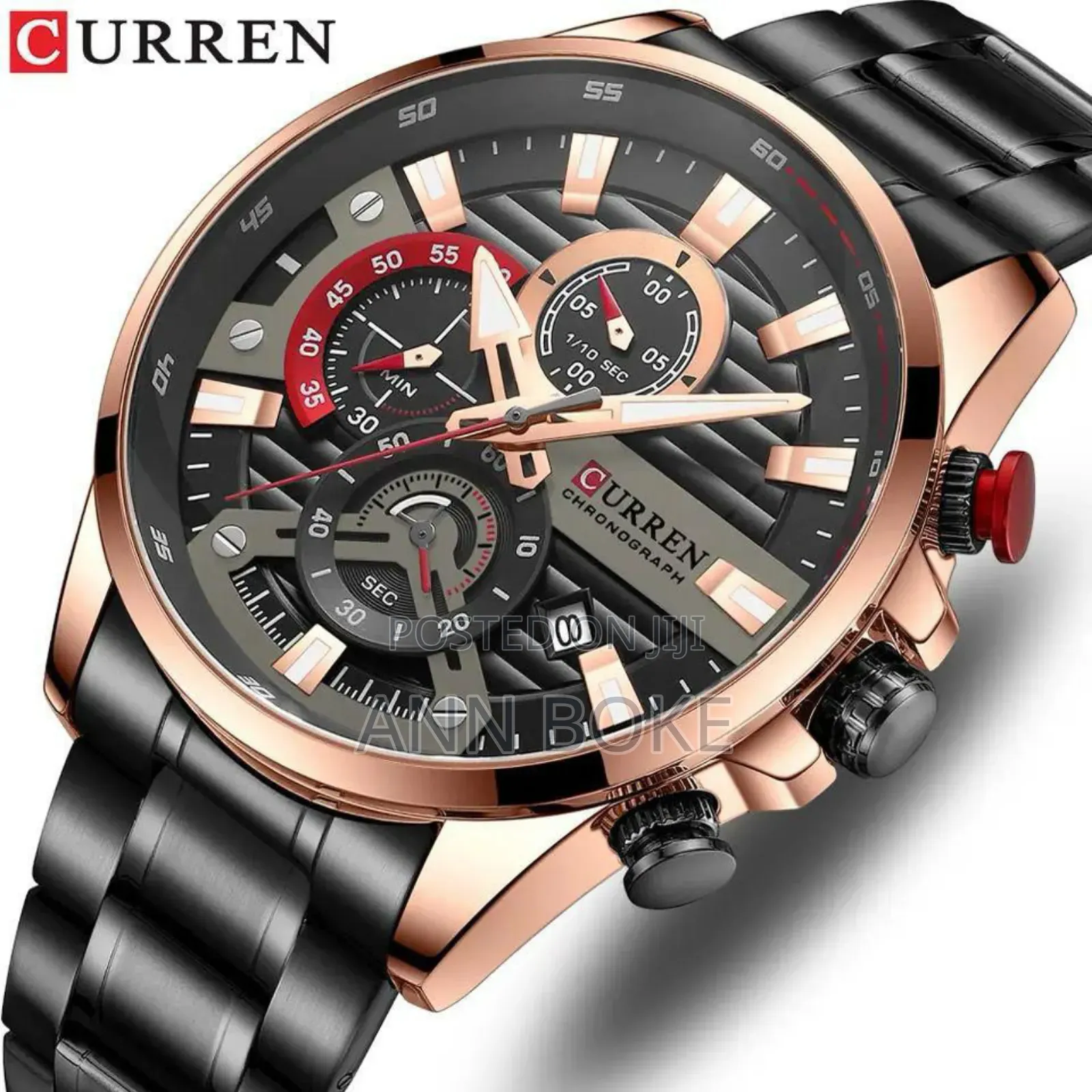 Curren Gents #8415 Water Resistant
Battery Powered