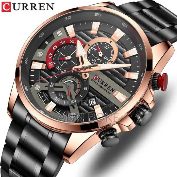 Curren Gents #8415 Water Resistant
Battery Powered - thumbnail 4