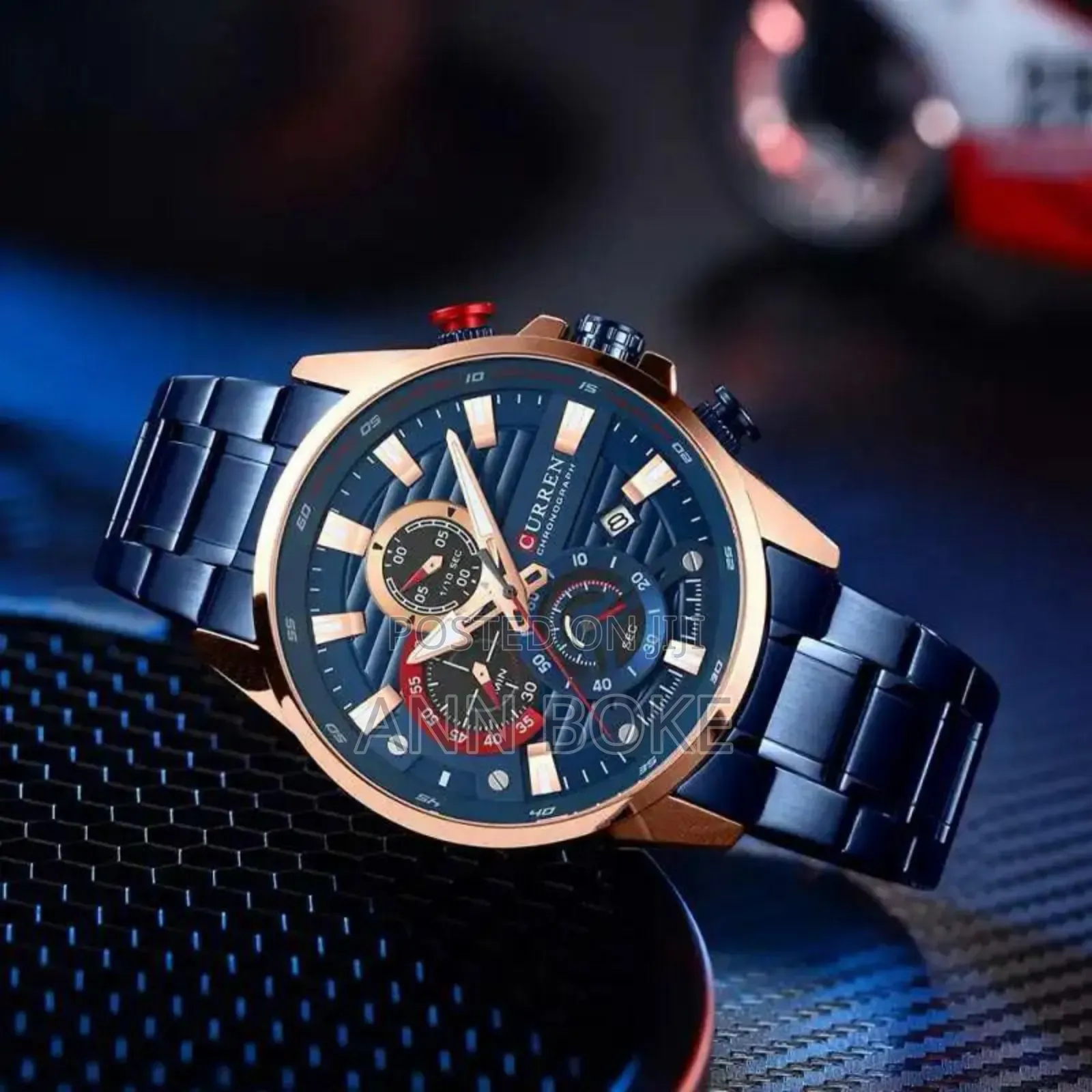 Curren Gents #8415 Water Resistant
Battery Powered