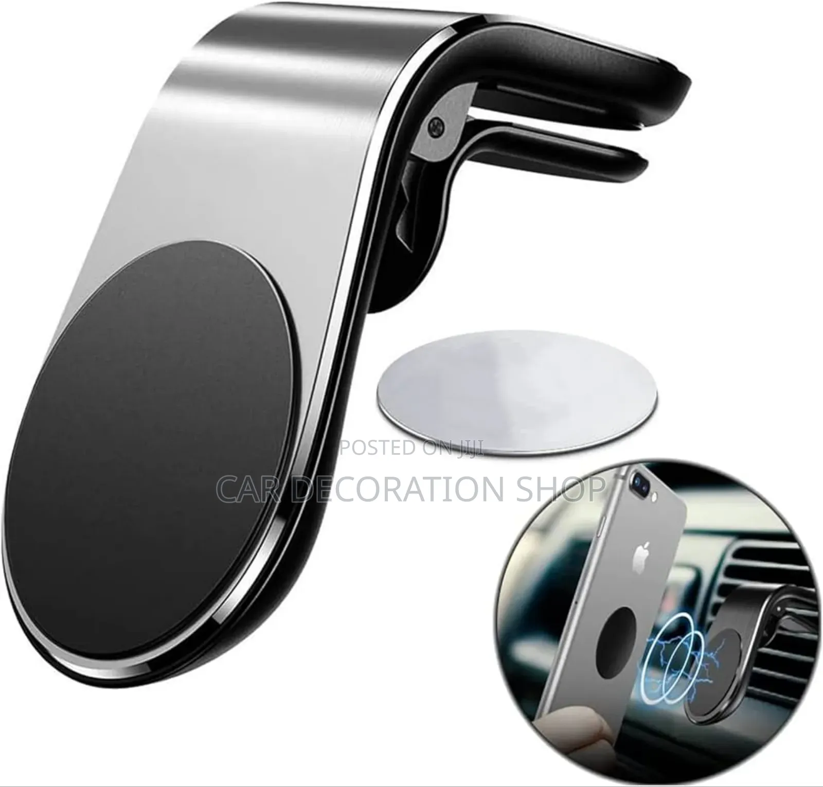 L Shaped Universal Vent Magnetic Phone Mount