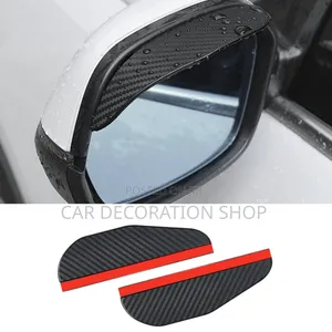 2pcs Rear View Side Mirror Rian Eyebrow Rain Guard