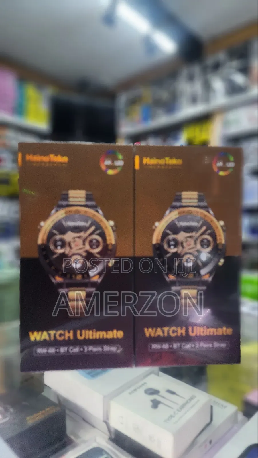 Hainoteko Rw68 Ultimate Smartwatch – Amoled Screen,