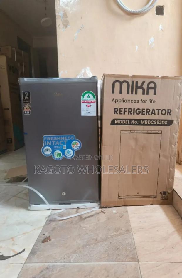 Mika 92l Single Door Refrigerator Grey M/K92fr