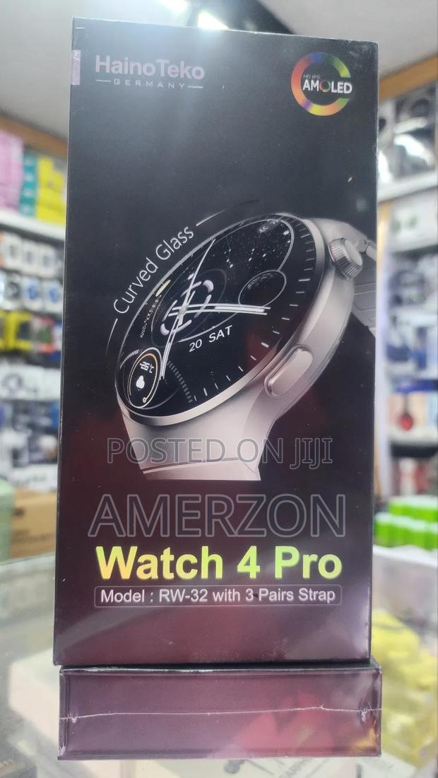 Haino Teko Smart Watch 4 Pro Rw-32 With Amoled Curved Glass - thumbnail 2