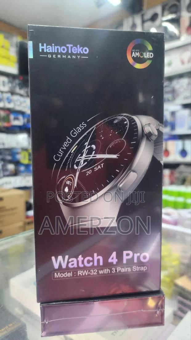 Haino Teko Smart Watch 4 Pro Rw-32 With Amoled Curved Glass - thumbnail 3