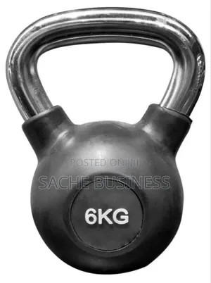 6 Kg Vinyl Coated Kettlebell