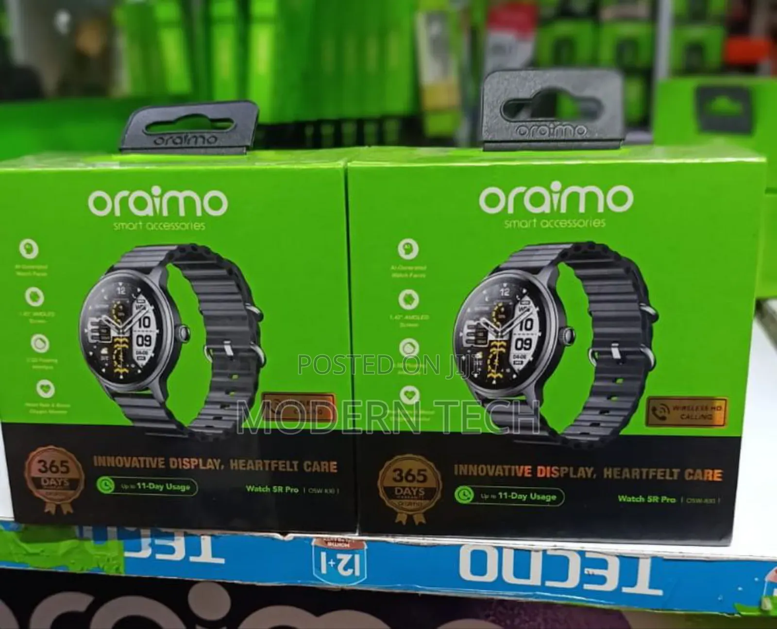 Oraimo Watch 5r Pro Floating Interface Ip68 Smart Watch