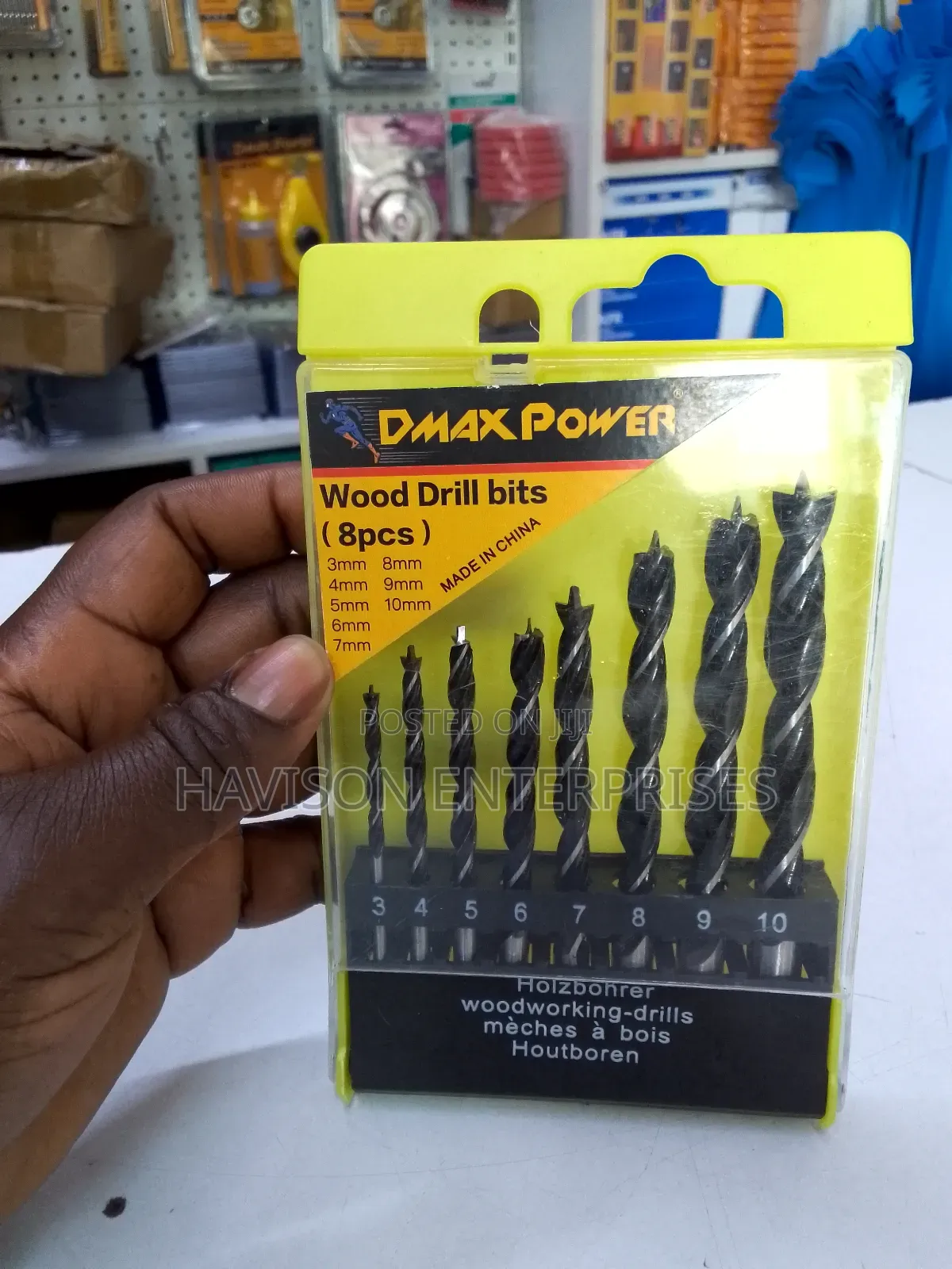 Wood Drill Bits(8 Pcs)