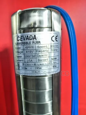 Cevada Italy 333m Head 415v 3 Phase 7.5hp Submersible Pump