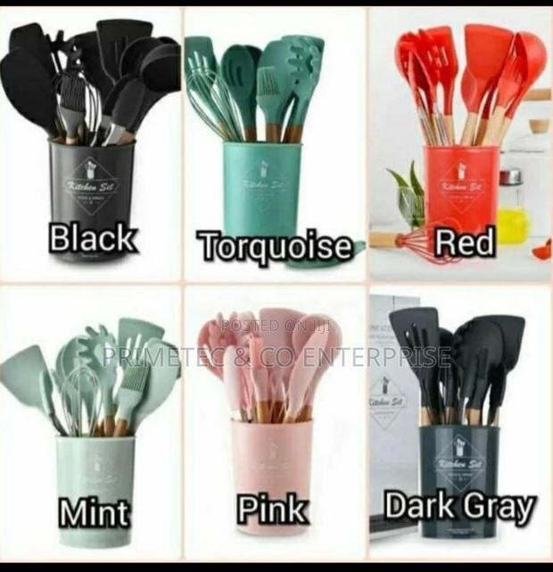 11pcs Silicone Spoons
