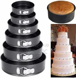 High Quality Nonstick 6in1 Cake Mould/Baking Tins