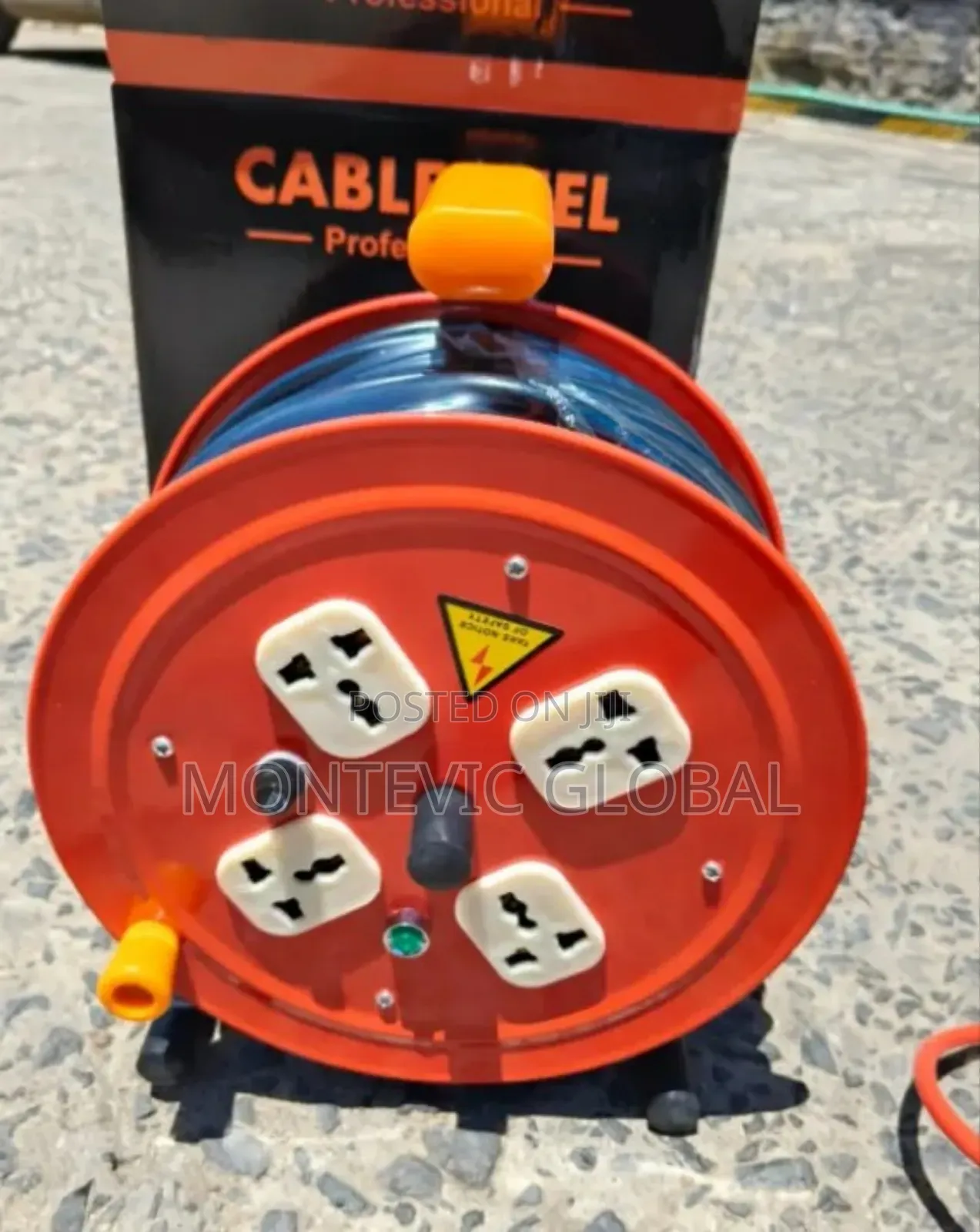 2.5mm X50m Extension Cable Reel