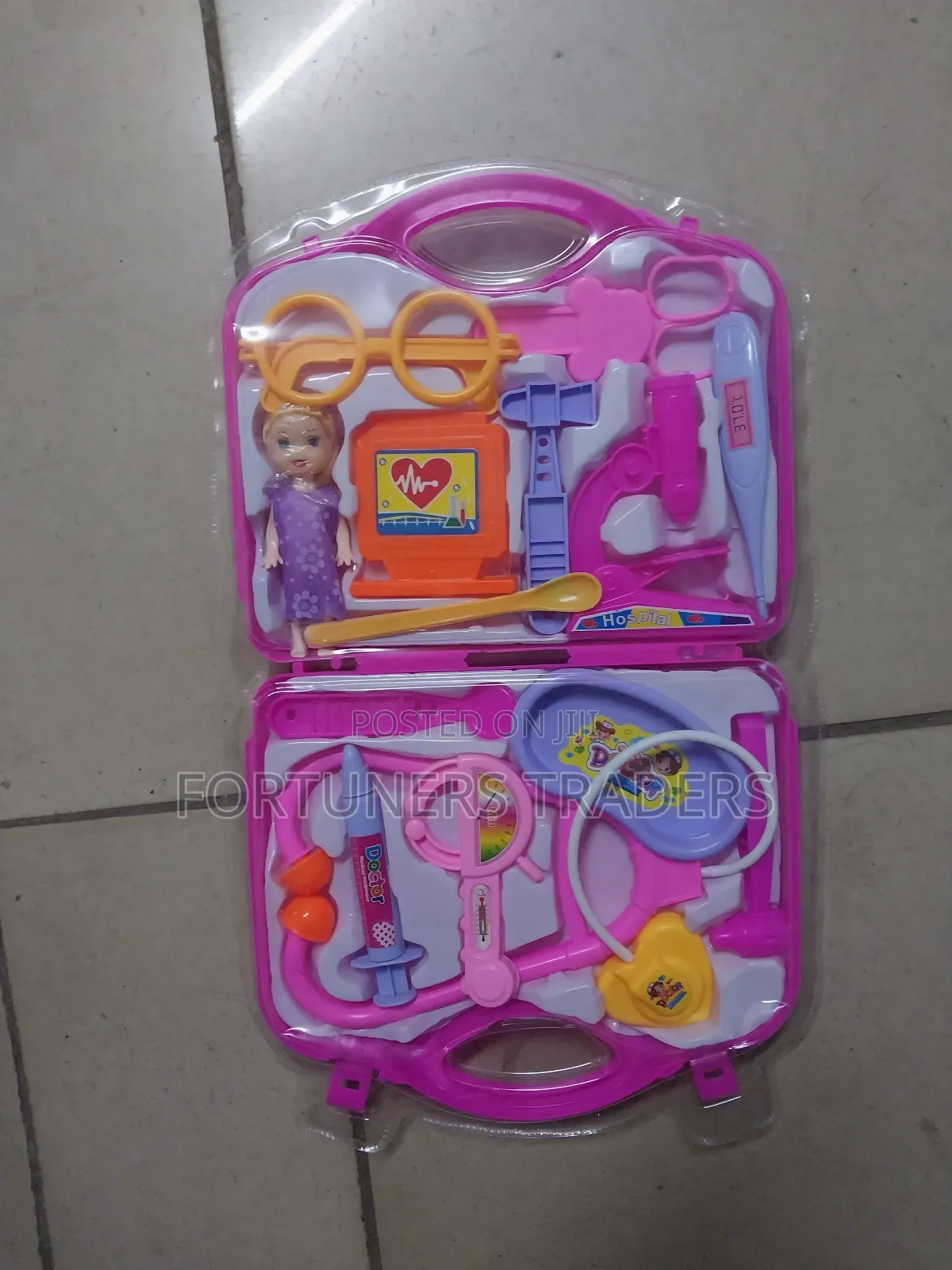 Doctor Play Set With Foldable Compact Medical Accessories