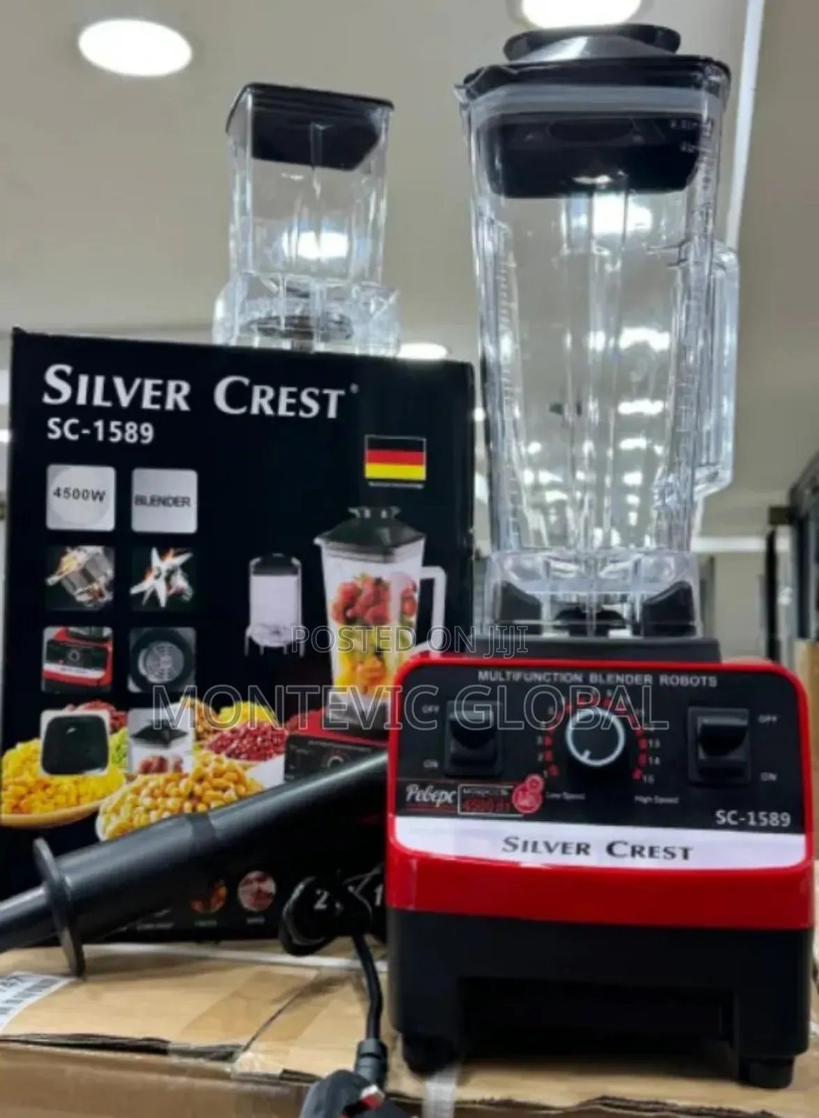 Sc-1589 Silver Crest Commercial Blender
