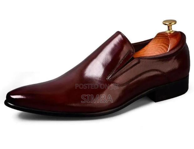 Brown Official Leather Shoes - thumbnail 2