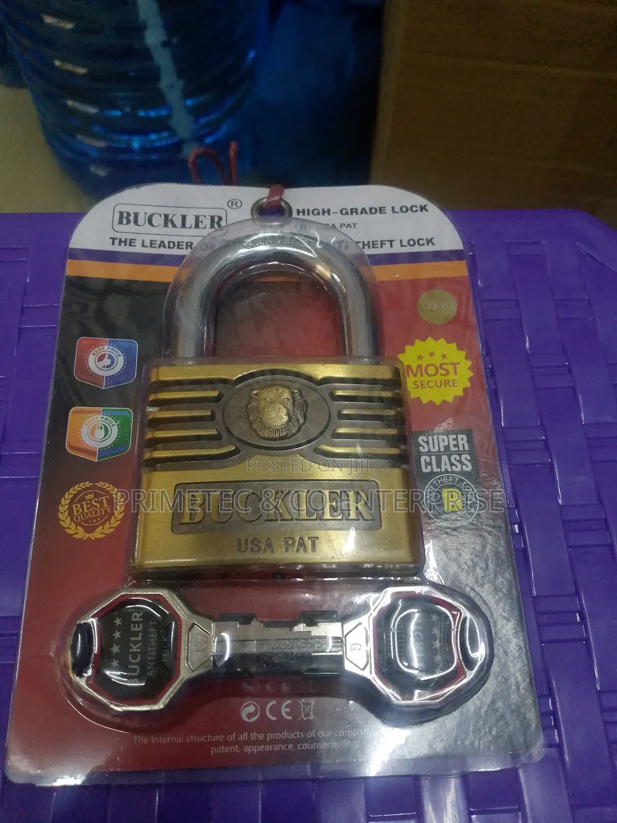 Buckler Padlock Padlock