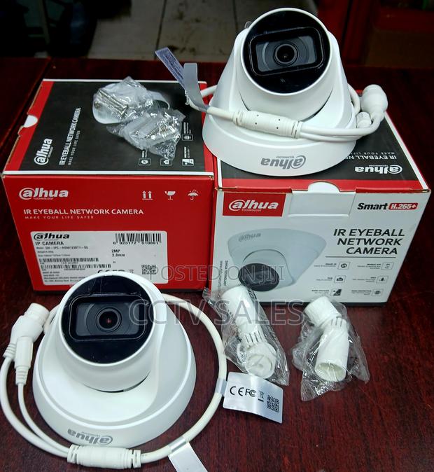 Wide Range Dynamic Eyeball 2mp Ip 2.8mm Dome Camera