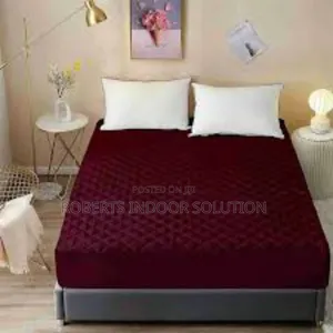Maroon Mattress Protector 4by6, 5by6 and 6by6