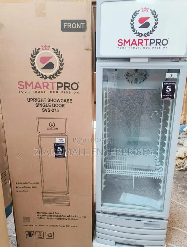 SVS-275 Upright Display Fridge – 209l of Cooling Power