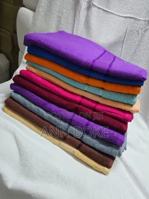 *Cotton Towel*
 Large 90by165
 Available