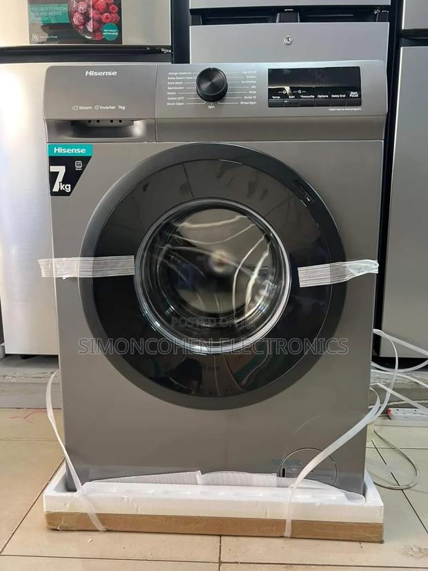 Hisense 7kg Wash Spin Front Load
Machine - main view