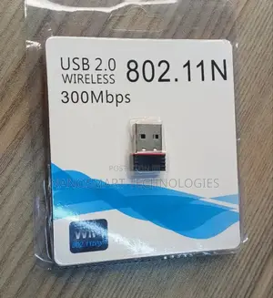 Usb 2.0- Wireless Adapter-802.11n Wi-Fi (2.4ghz) Dongle/