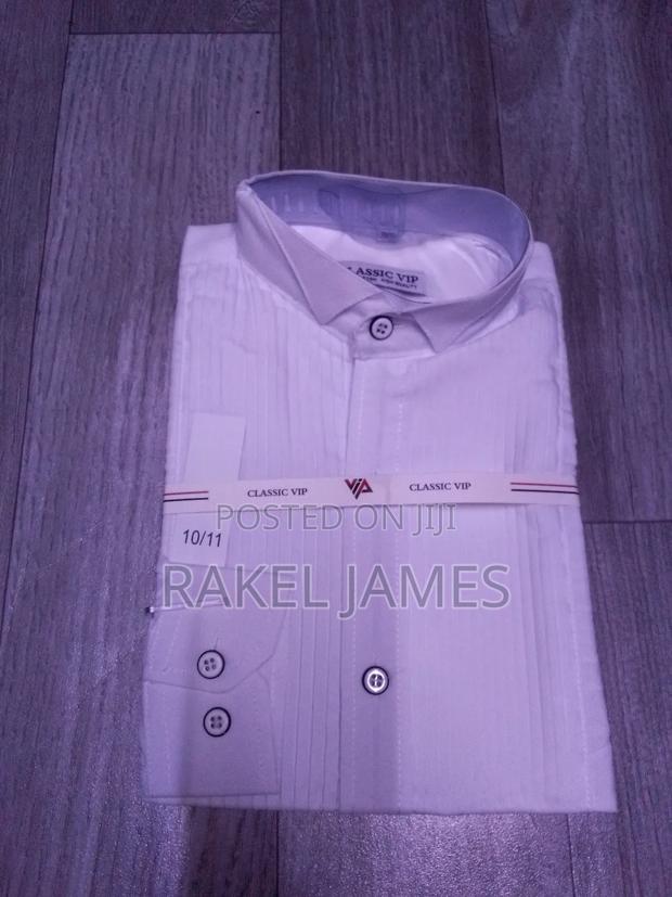 White Bowtie Shirts for Kids - thumbnail 2