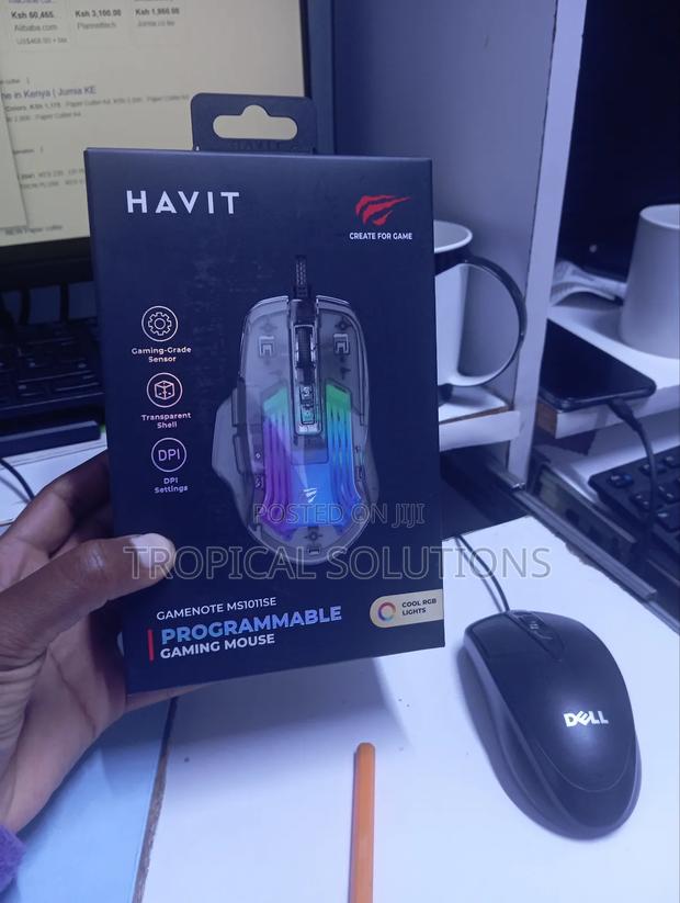 Havit Ms1011se Gaming Mouse Available - main view