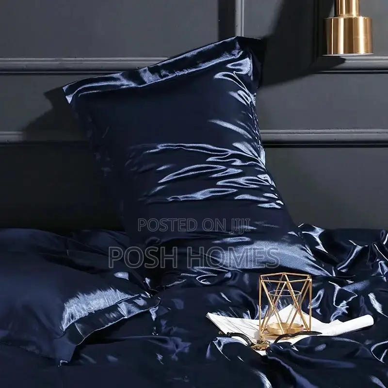Black Silk Pillow Cases