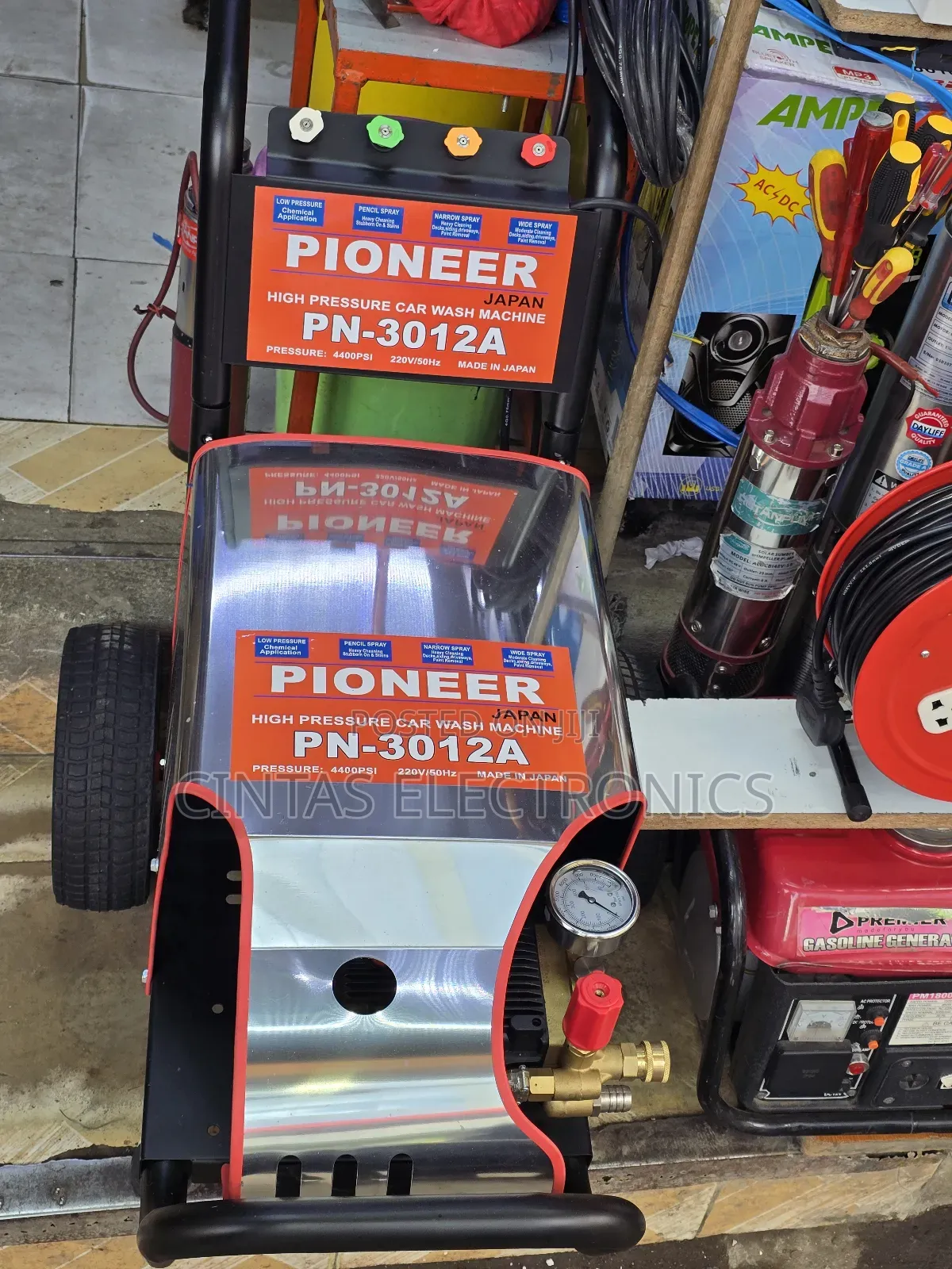 Pioneer High Pressure Carwash Machine 4400psi